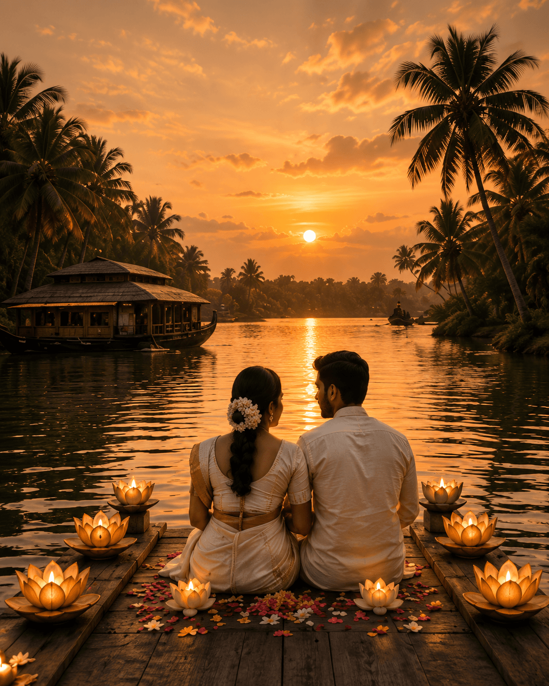 The Kerala invitation artwork
